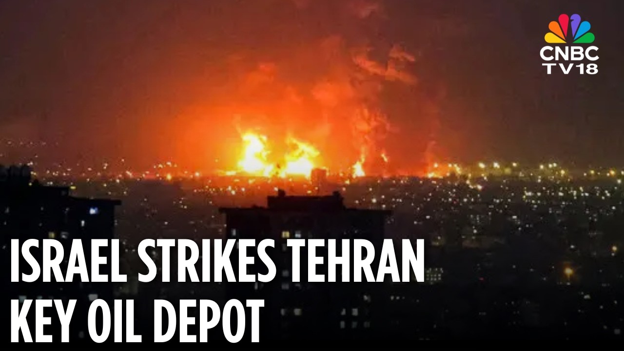 Иран: Срочные новости | Нефтехранилище в Тегеране атаковано в результате расширения израильских у...