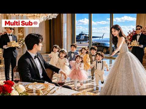 【Multi Sub】 💕婚礼被抛弃误诊后放纵生六娃💥六年后带娃求生遇富豪爹地追查身份