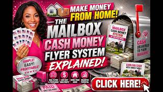 📬🔥 Cash Building System Unlimited 💵 Work From Home Mailing Flyers & Postcards!