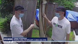 Suspect sought in Redmond home burglary