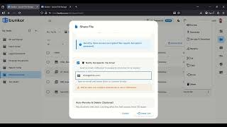 How to Create a Share Link for Sharing Large Files Securely