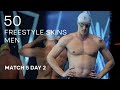 Isl season 3  match 5 day 2 mens 50m freestyle skins