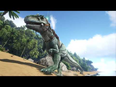 I legit tamed a Giganotosaurus in ARK just to make this video