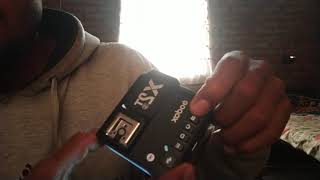 #2021 godox x2ts trigger display not working