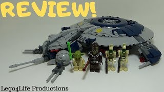 Lego Star Wars Droid Gunship Review Set 75233