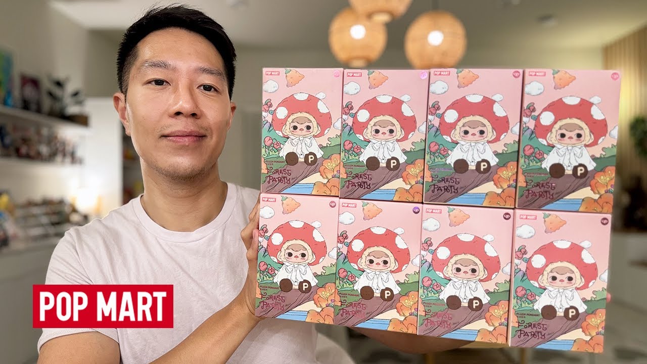 INVITED TO PUCKY FOREST PARTY!! POPMART Blind Box Unboxing Vinyl
