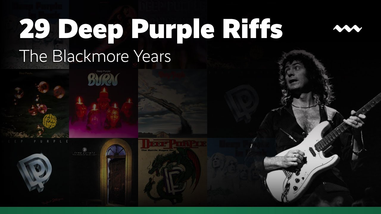 29 Deep Purple Riffs I The Blackmore Years!!
