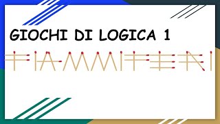 Giochi di Logica 1 I Fiammiferi screenshot 1