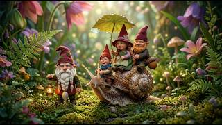 Tiny Gnome Secret Garden Adventure 🌿 Magical Miniature World in Fantasy Cinematic
