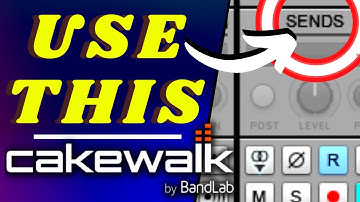 Aux Sends Explained in Cakewalk by Bandlab | Routing Options