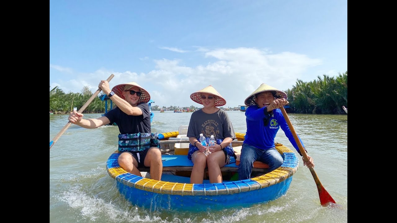 Hoi An: Market Visit, Basket Boat Ride, Lantern Making & Vietnamese Cooking Class by Green Coconut