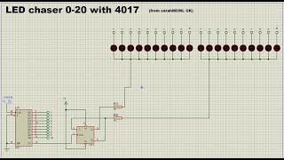 #282  LED Chaser and LED Scanner with 4017