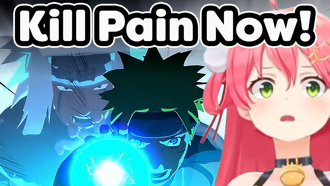 🌸Sakura Miko Cries Seeing Jiraiya's Spirit 😢😭【Hololive/Miko】