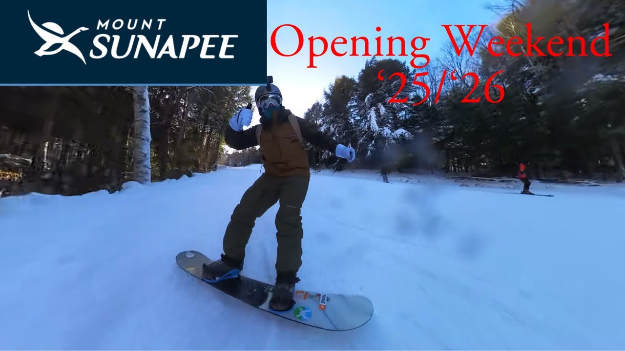 Mount Sunapee Opening Weekend!