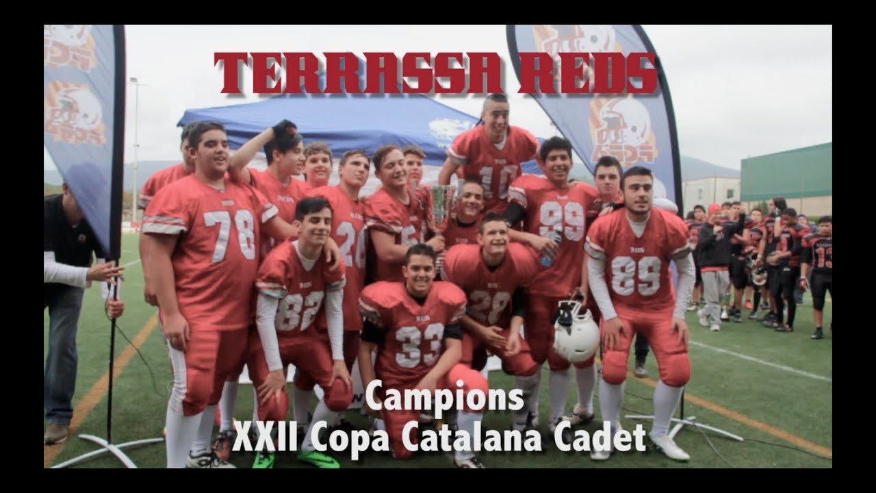 Terrassa Reds Campeones de la XII Copa Catalana Cadete