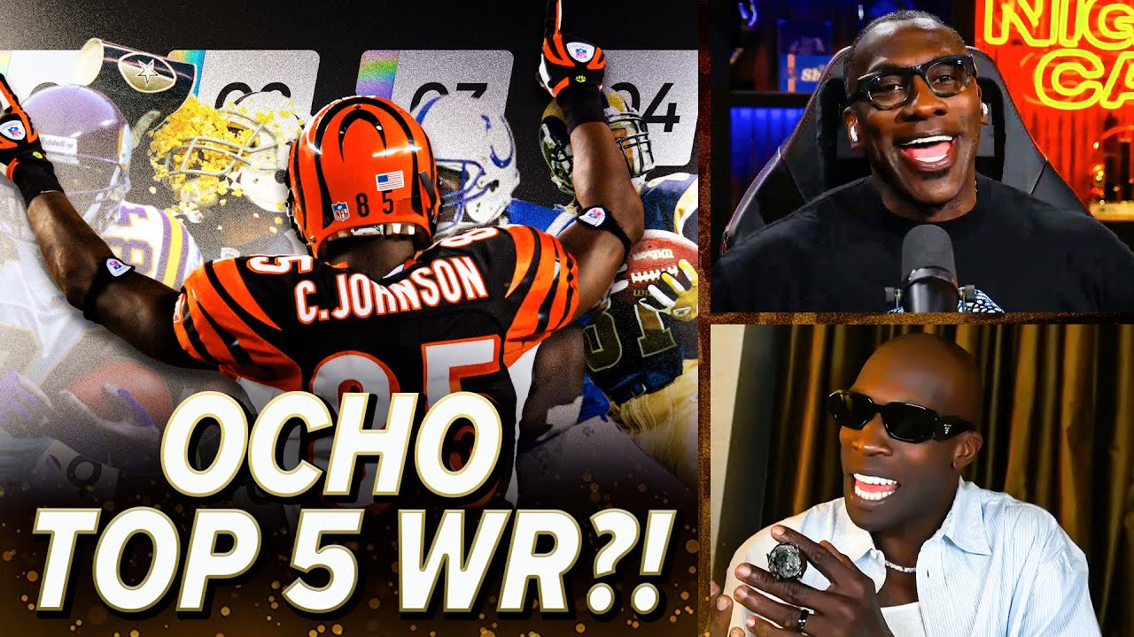Ocho Top 5! Shannon Sharpe HUMBLES Ocho on why he isn't the #1 WR from the 2000s | Nightcap