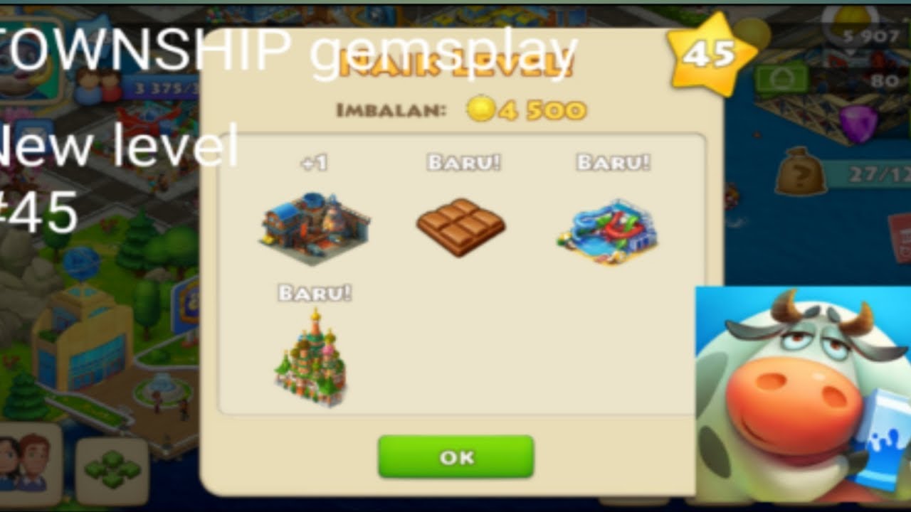 Township gems play new level #45