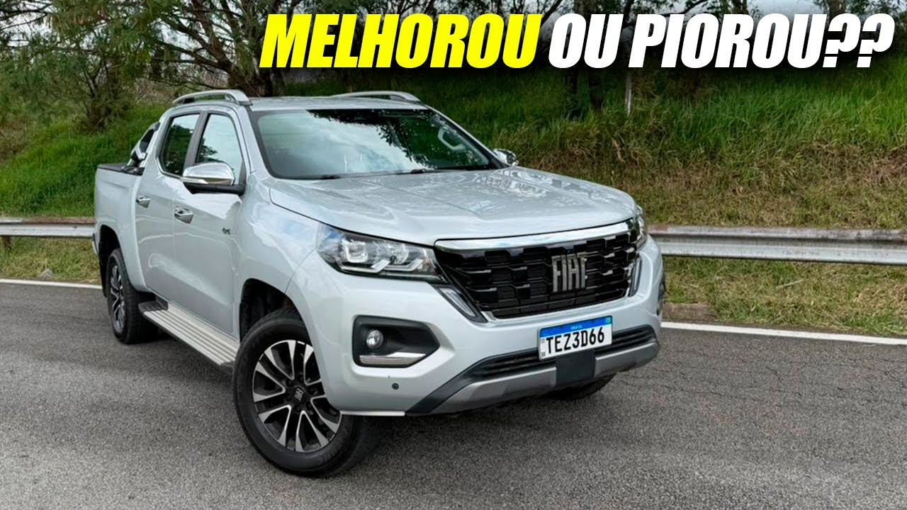 MINHA OPINIÃO SINCERA SOBRE A NOVA FIAT TITANO 2.2 TURBO DIESEL, DIRIGINDO PELA PRIMEIRA VEZ!