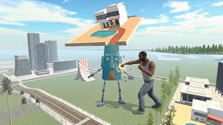 Robot🤖 Attacked Franklin's House!🏠 In Indian Bike Driving 3D Franklin House Attacked😱