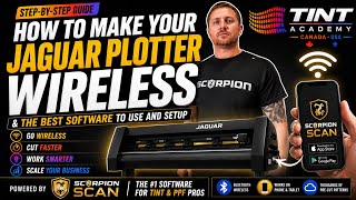 كيفية توصيل جهاز Jaguar Plotter لاسلكياً | دليل إعداد Scorpion Scan (آيفون وأندرويد) screenshot 1