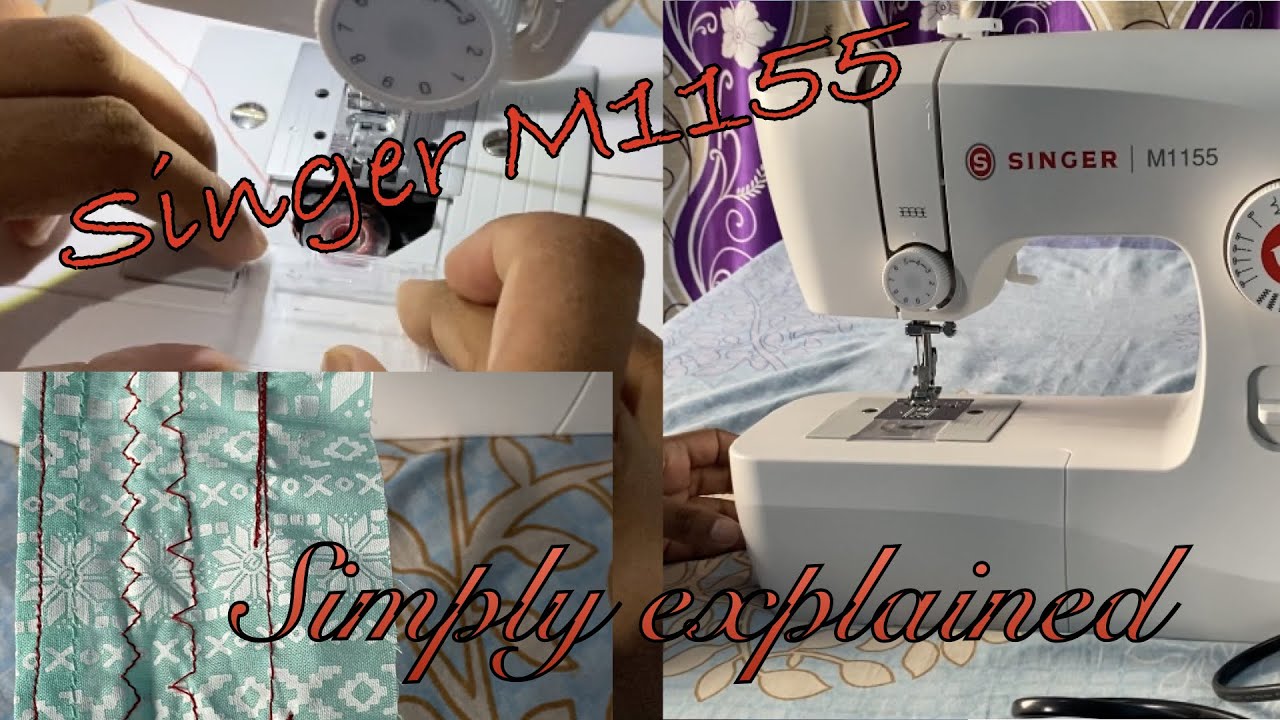 Singer M1155 Sewing machine! Full demo (Hindi) YouTube