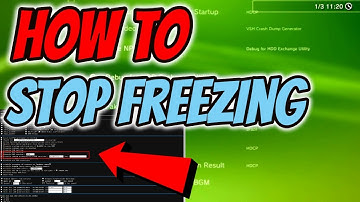 How to stop freezing PS3 PlayStation 3 Jailbreak