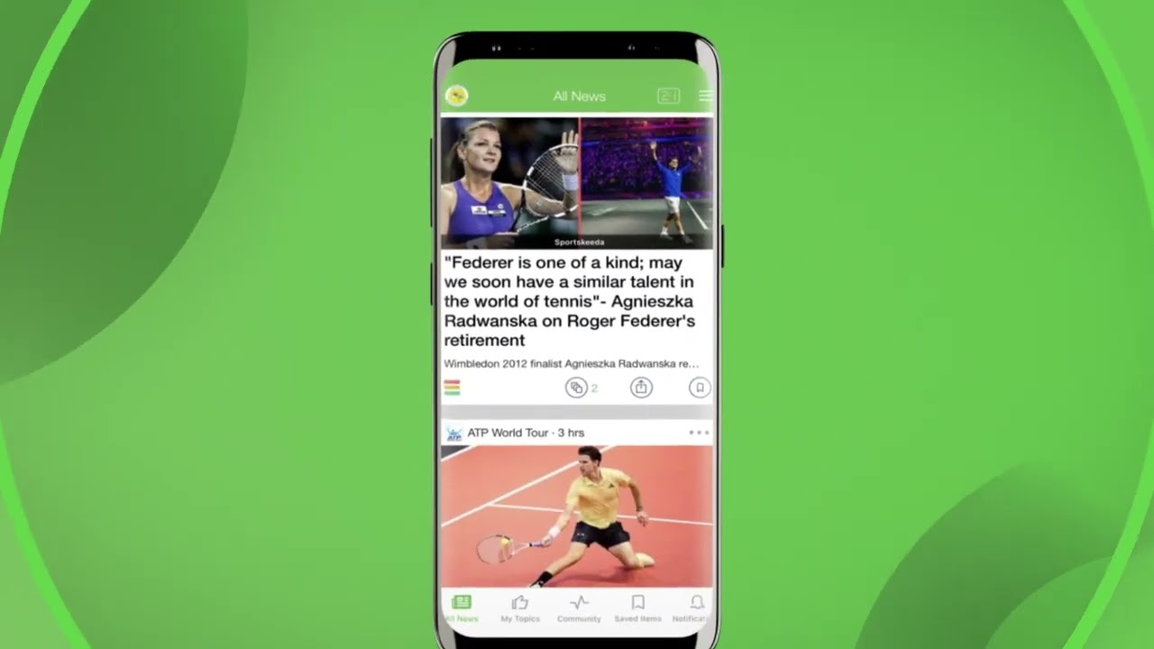 Tennis News & Live Scores App