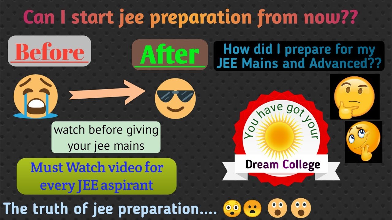 How to prepare for JEE in 2 months | crack jee mains in 2 months. jee ...