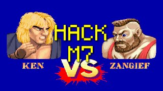 Ken vs. Zangief [SF2 Hack M7]