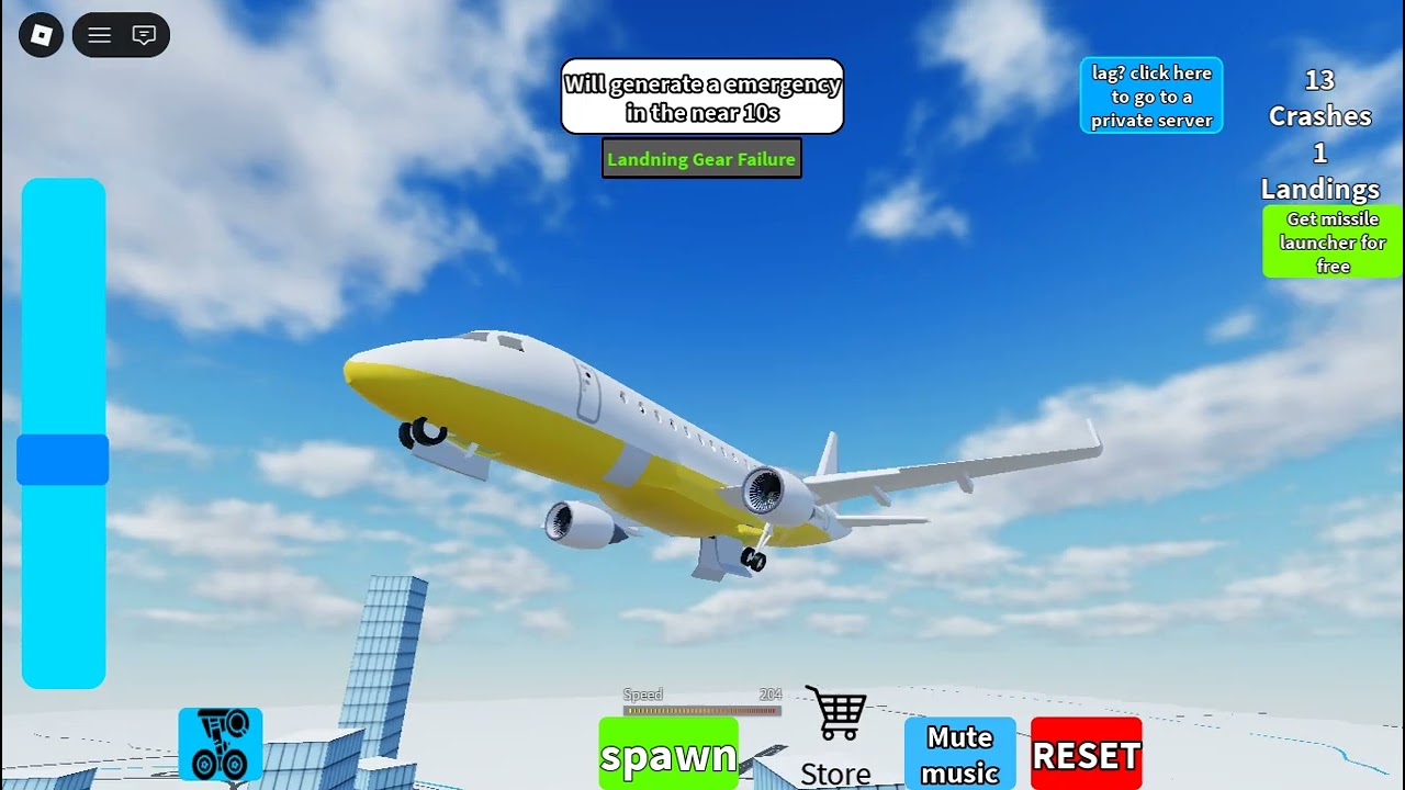 ROBLOX CRASH OR LAND