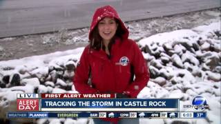 Slushy roads, school closures amid Colorado spring storm
