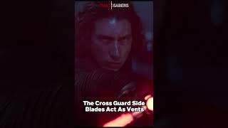 Kylo Ren's saber mirrors his chaos: cracked crystal, raw power, and untamed energy! 🔥⚔️