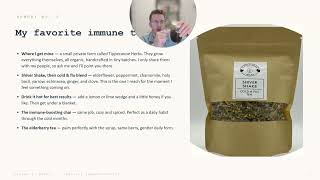 How I Haven't Been Sick in Years | Natural Immune Toolkit (Elderberry, Honey Garlic + Teas)