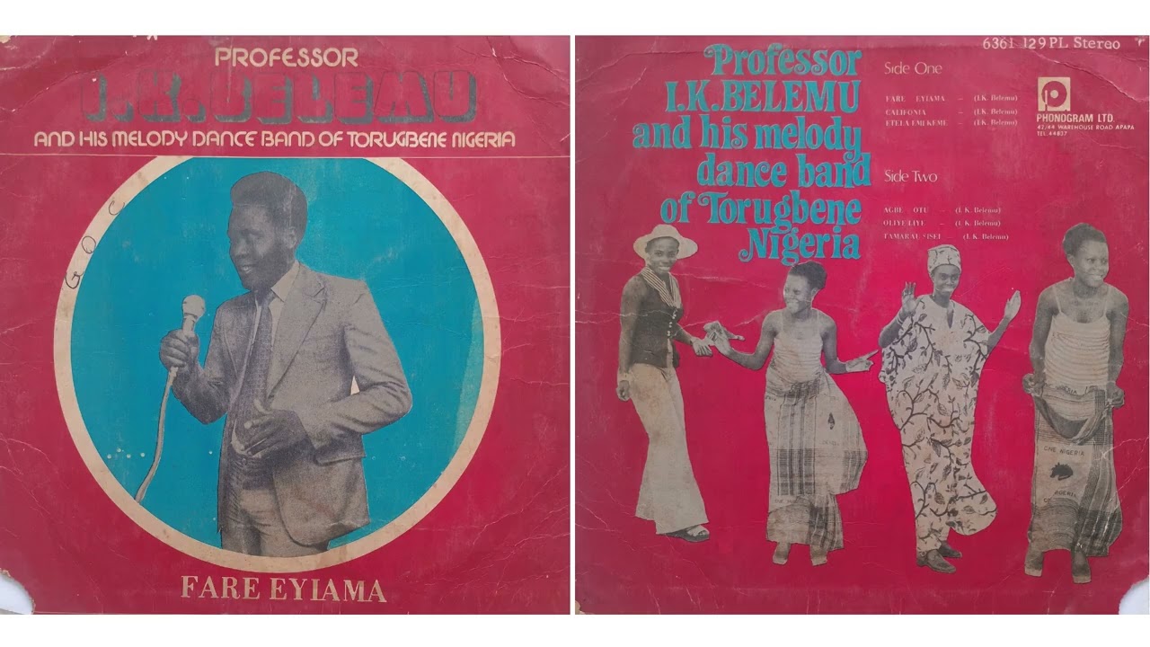 PROFESSOR I.K.BELEMU & HIS MELODY DANCE BAND OF TORUGBENE NIGERIA - Tamarau Sisei