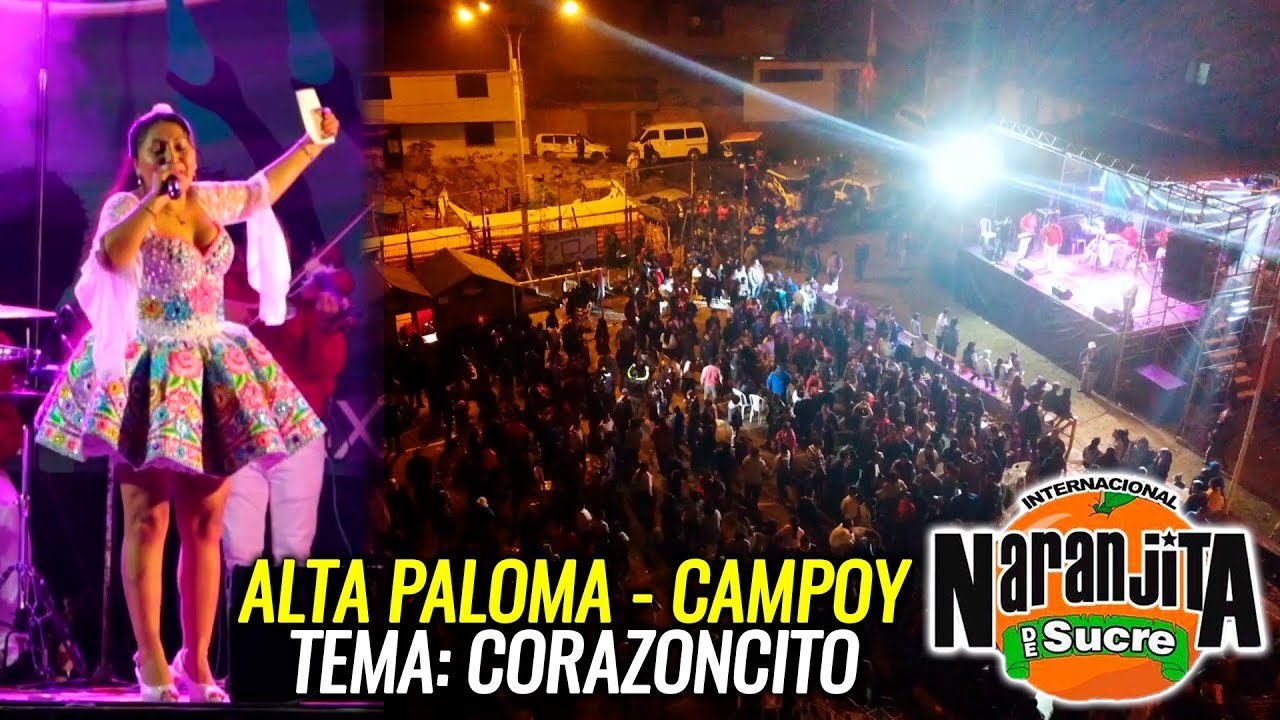 CORAZONCITO...(D.R.) NARANJITA DE SUCRE / 35 AÑOS DE FUNDACION ALTA PALOMA CAMPOY - SJL.