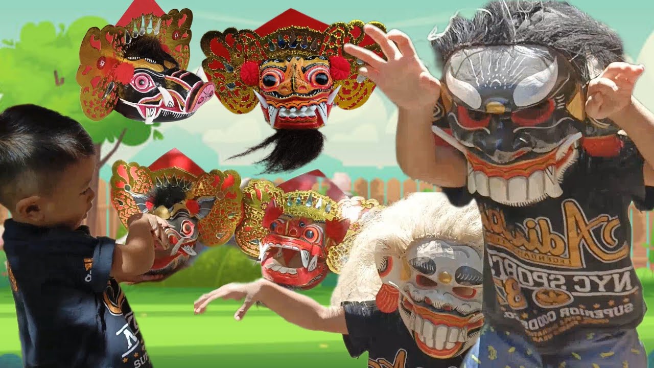 Mencari Barong Barongan Di Halaman Rumah