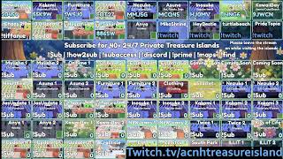 57X ACNH Treasure Islands !find !sub !twitch !how2sub