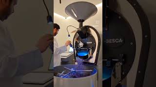 Roasting on Besca Coffee Roaster #coffee #bescaroaster #microroastery
