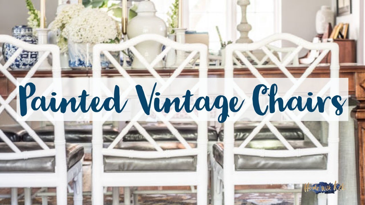 The Right Tools to Spray Paint Vintage Furniture YouTube