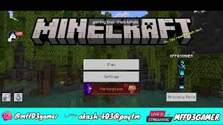 Copy of MINECRAFT LIVE STREAM JAVA-PE || 24/7 SMP JOIN NOW! HINDI LIVE INDIA#minecraftlive#smplive