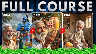 Make AI Dada Ji Story Videos Like Radha Hub & Krishna Hub Using FREE AI Tools | FULL COURSE screenshot 1
