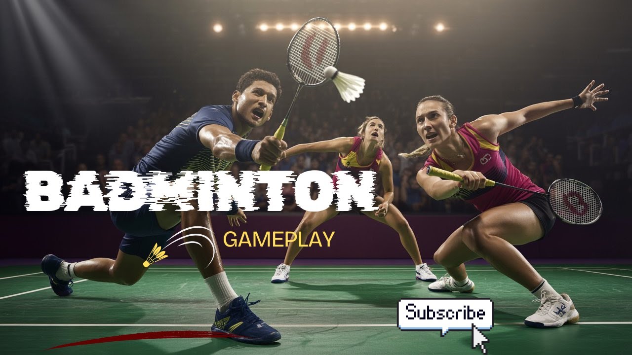 Intense Mixed Doubles Badminton Match 🇮🇳  Fast Rallies & Powerful Smashes 🤯