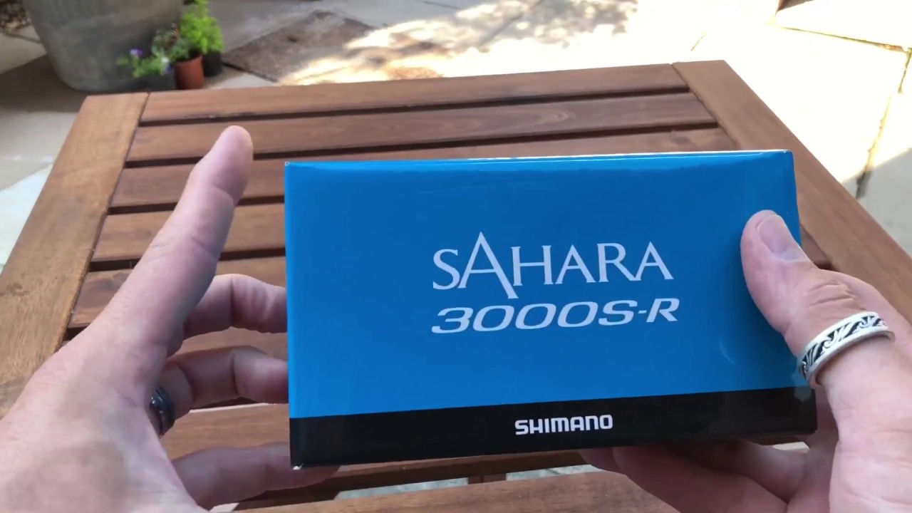 Unboxing my new Shimano Sahara RD Reel 3000S 