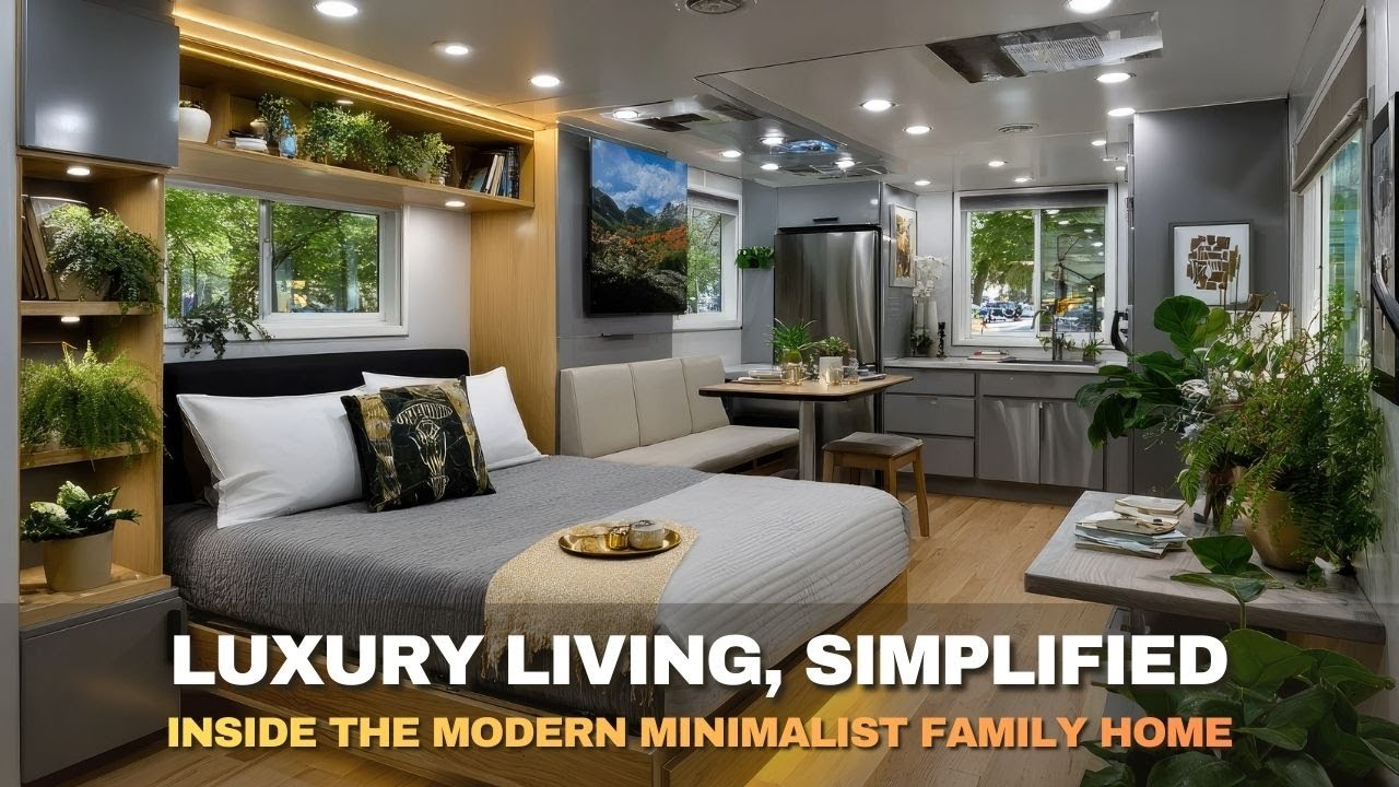 Why Luxury Family Homes Are Going Minimalist | Small House Interior Inspiration