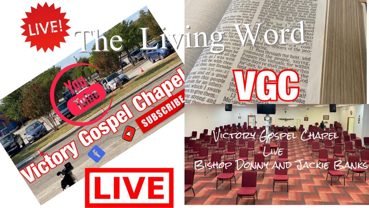 " God's In Charge, Not Us." Pastor  Jackie Banks