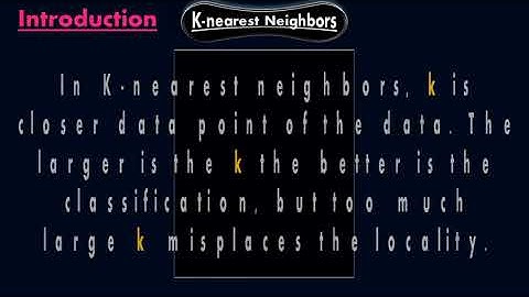 What is K-Nearest Neighbors (KNN) Classifier? - Machine Learning by #Moein