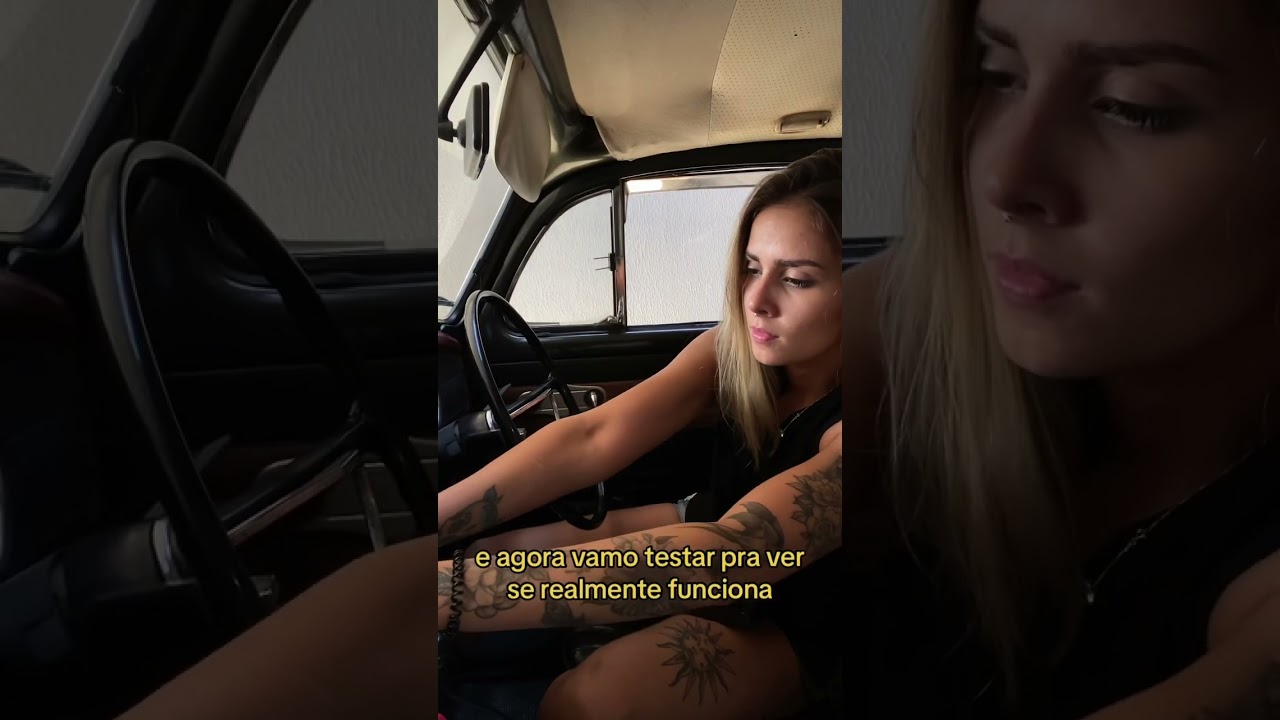 Comprei um ventilador para o meu fusca 