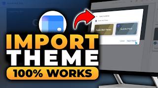 How To Import Theme in Google Sites (𝟮𝟬𝟮𝟲) | 100% WORKS | NO Yapping, To The Point! | FAST & EASY