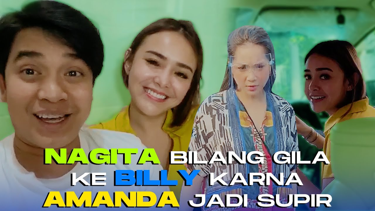 AMANDA JADI ASSISTEN SEHARI BILLY SYAHPUTRA