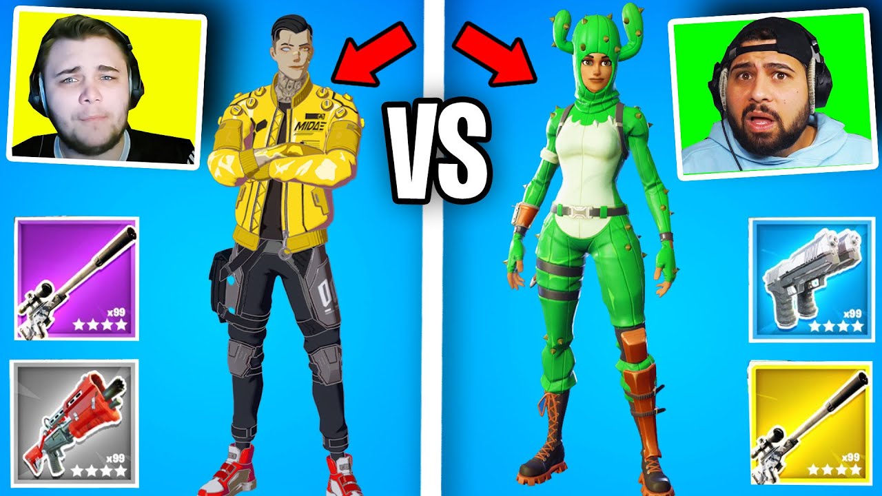 1vs1 SKIN KONTEST in Fortnite!